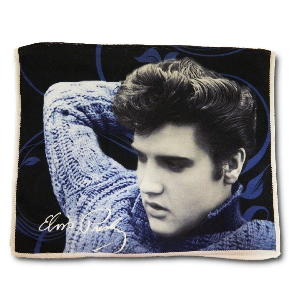 ELVIS PRESLEY エルヴィスプレスリー (生誕 90周年 ) - Blue Sweater / タオル - PGS